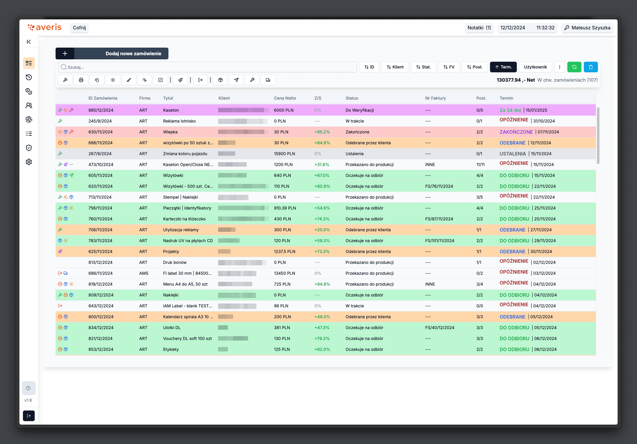 OPMS Dashboard